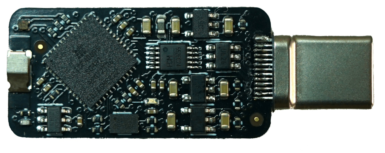 TKey Unlocked PCB assembly